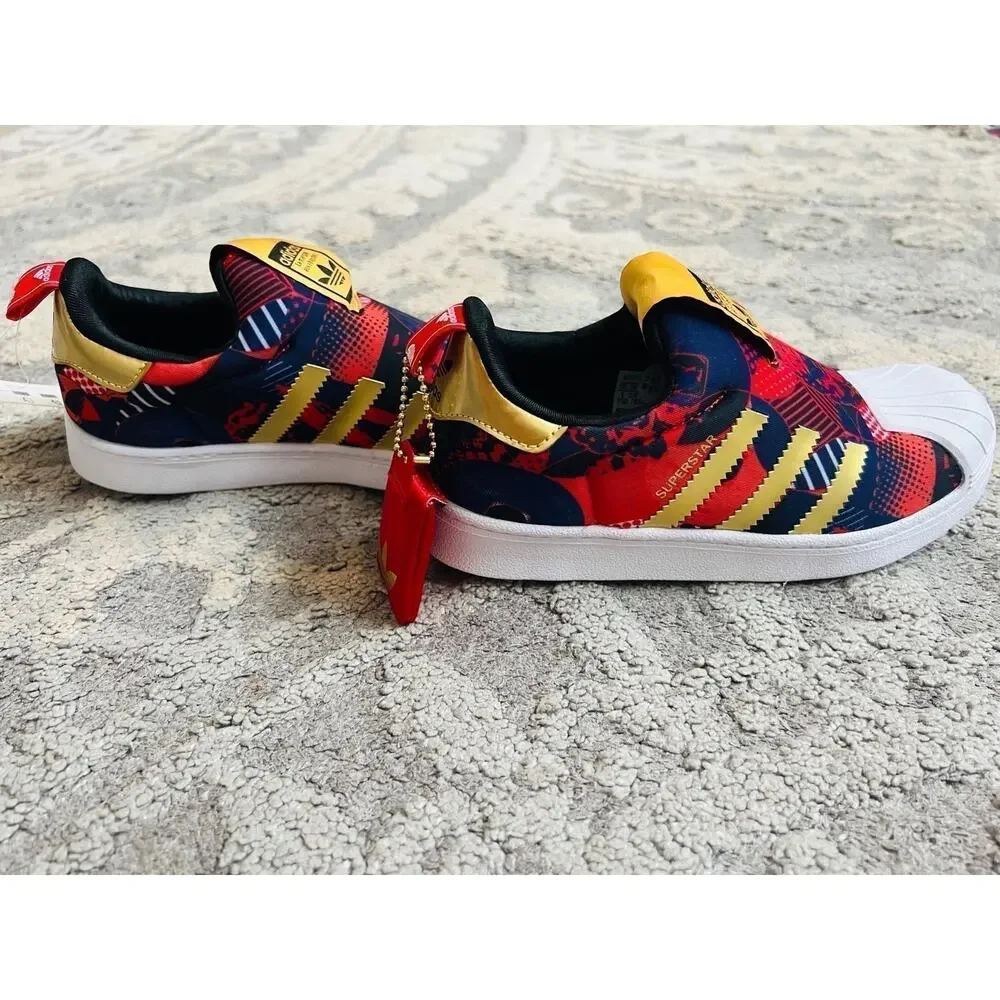 NWT❤️Adidas Kids Shoes Superstar 360C sz1